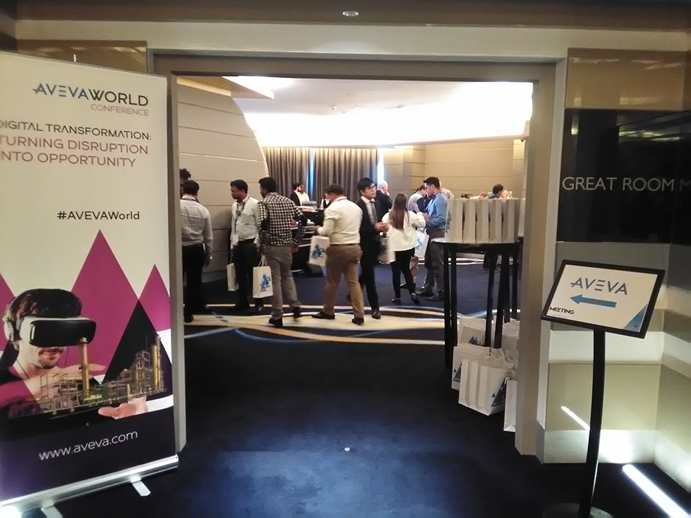 AVEVA World Summit Dubai 2018 Entrance